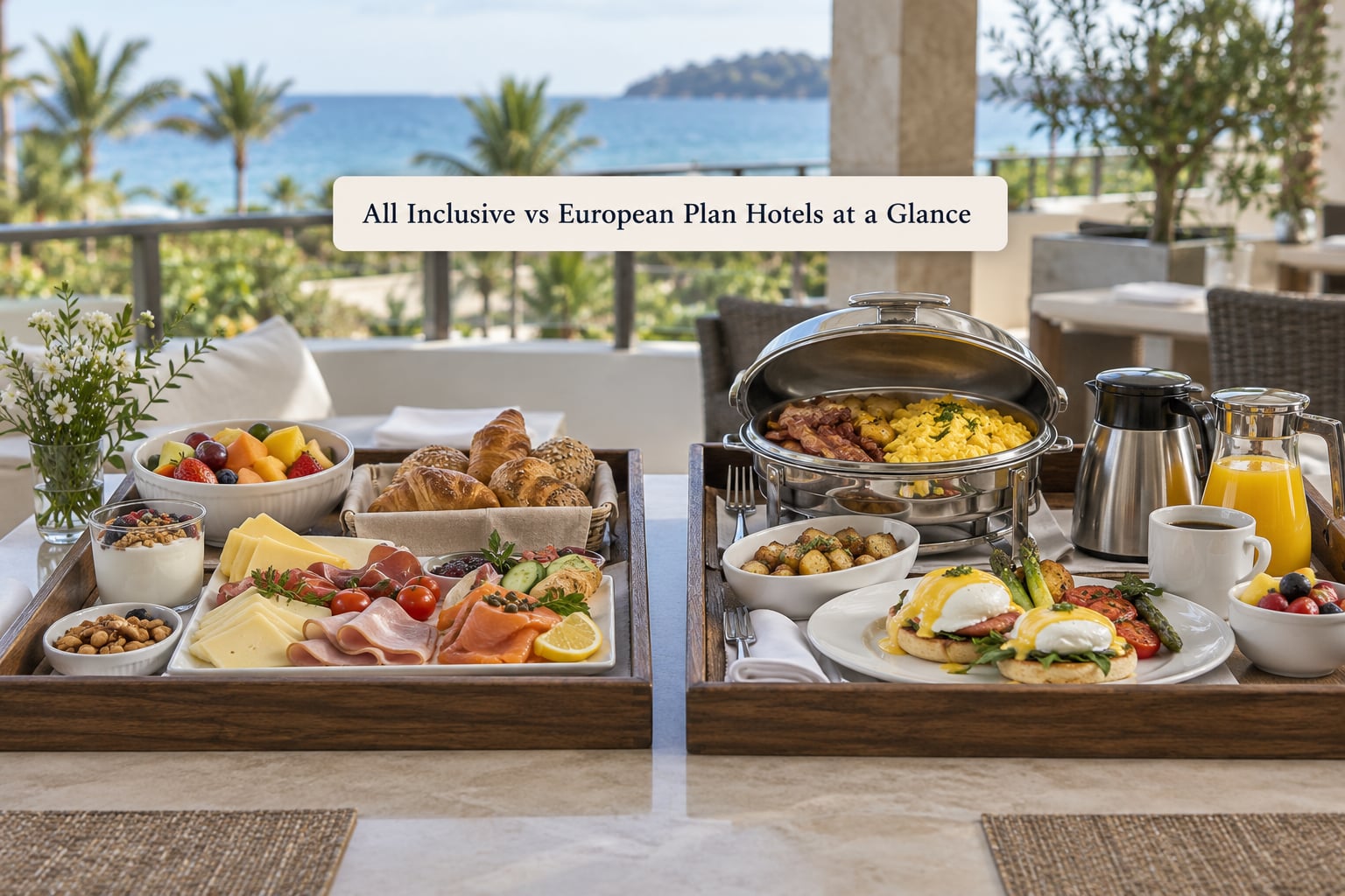 All Inclusive vs European Plan Hotels at a Glance
