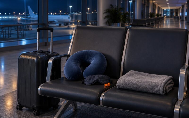 How to Sleep Comfortably at an Airport Overnight (2026)