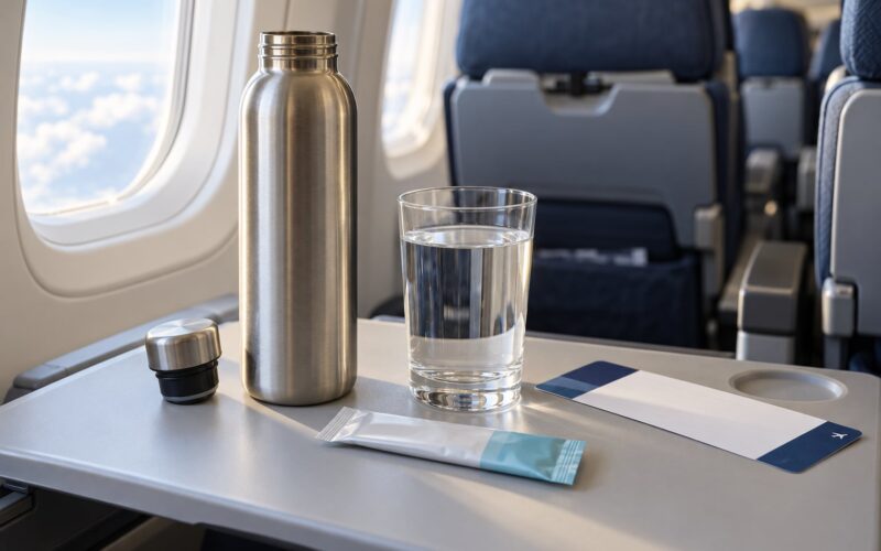 How to Stay Hydrated on a Plane: 5 Easy Tips (2026)
