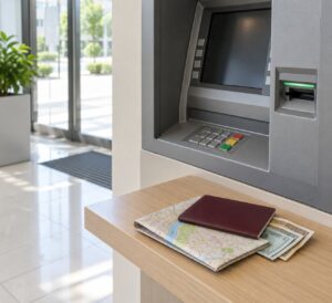 how to use atms abroad safely