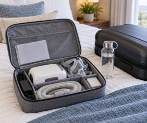 how to travel with a cpap machine