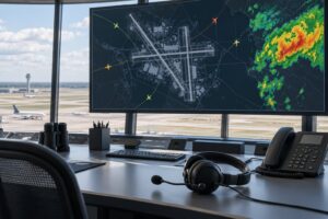 what is a ground stop at an airport