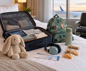 how to fly with a toddler without stress