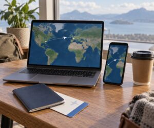 how to track your flight in real time