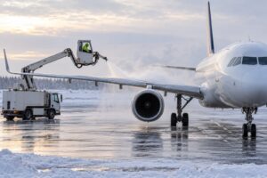 how de icing works before takeoff