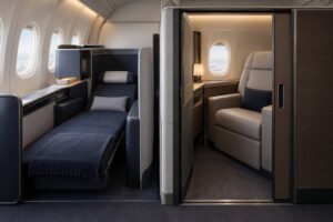 business class vs first class on international flights