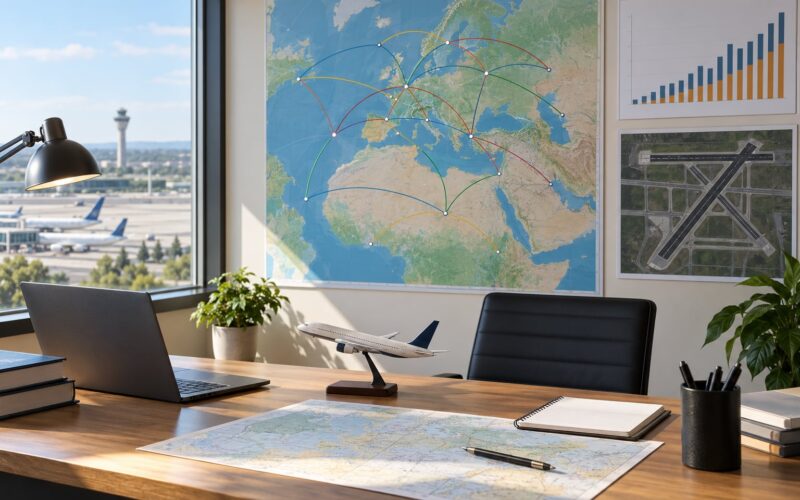 How Flight Routes Are Planned by Airlines and Airports 2026