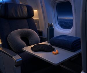 how to sleep on a long haul flight