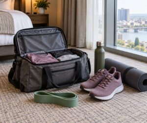 how to exercise while traveling