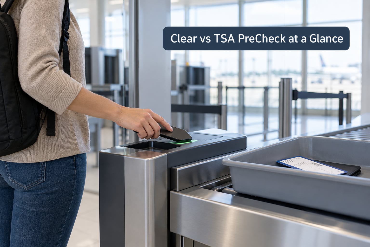 Clear vs TSA PreCheck at a Glance
