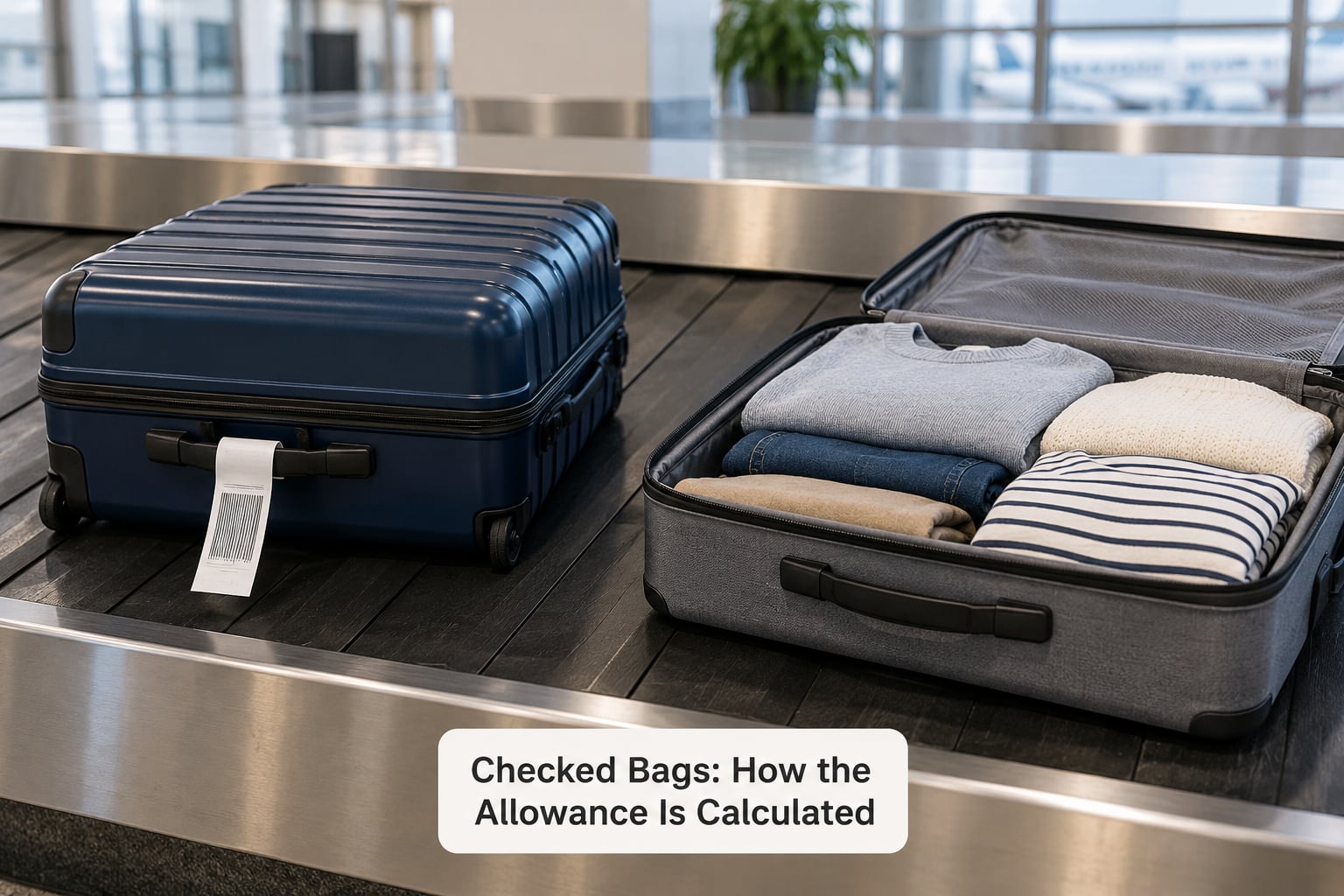 Checked Bags: How the Allowance Is Calculated