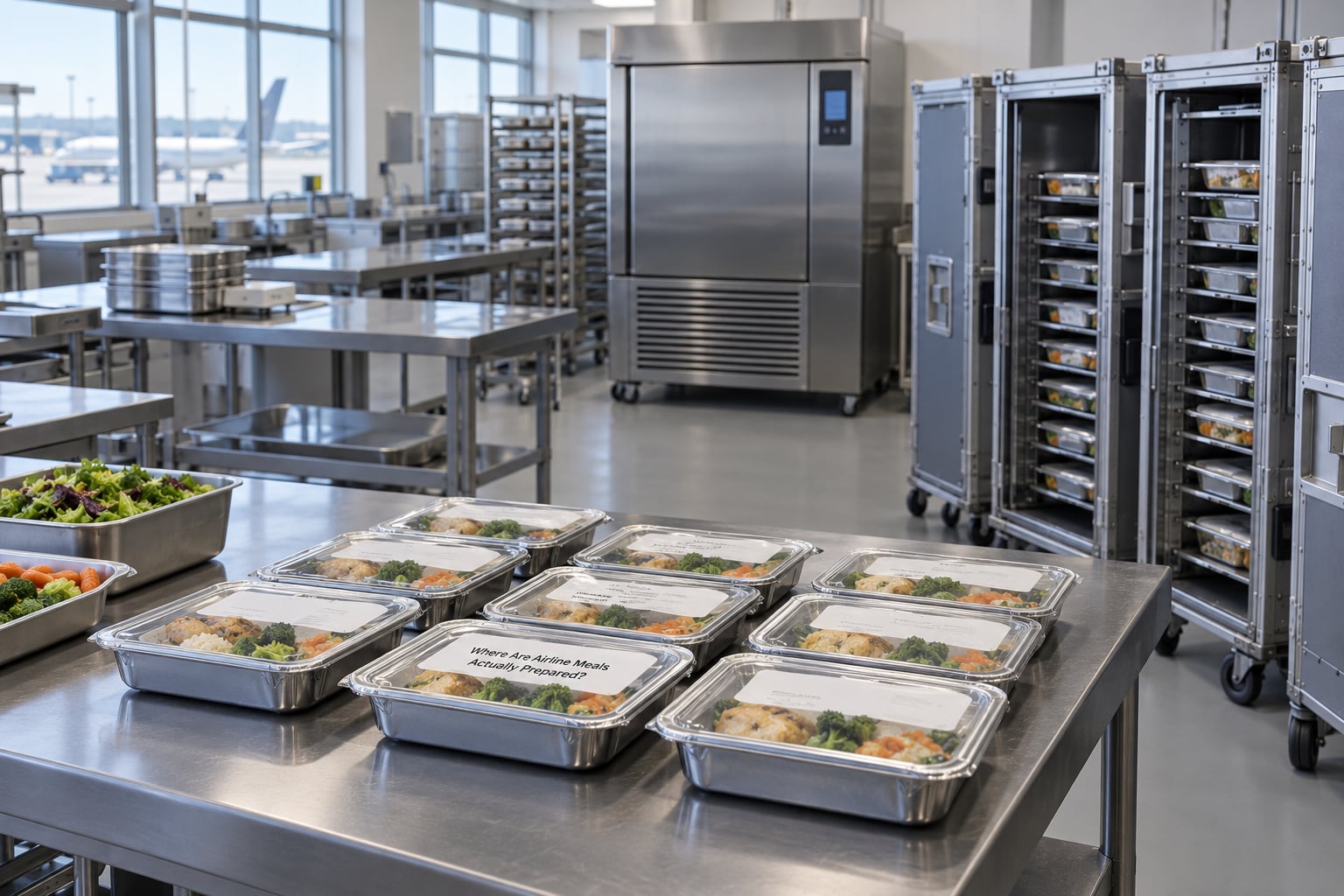 Where Are Airline Meals Actually Prepared?