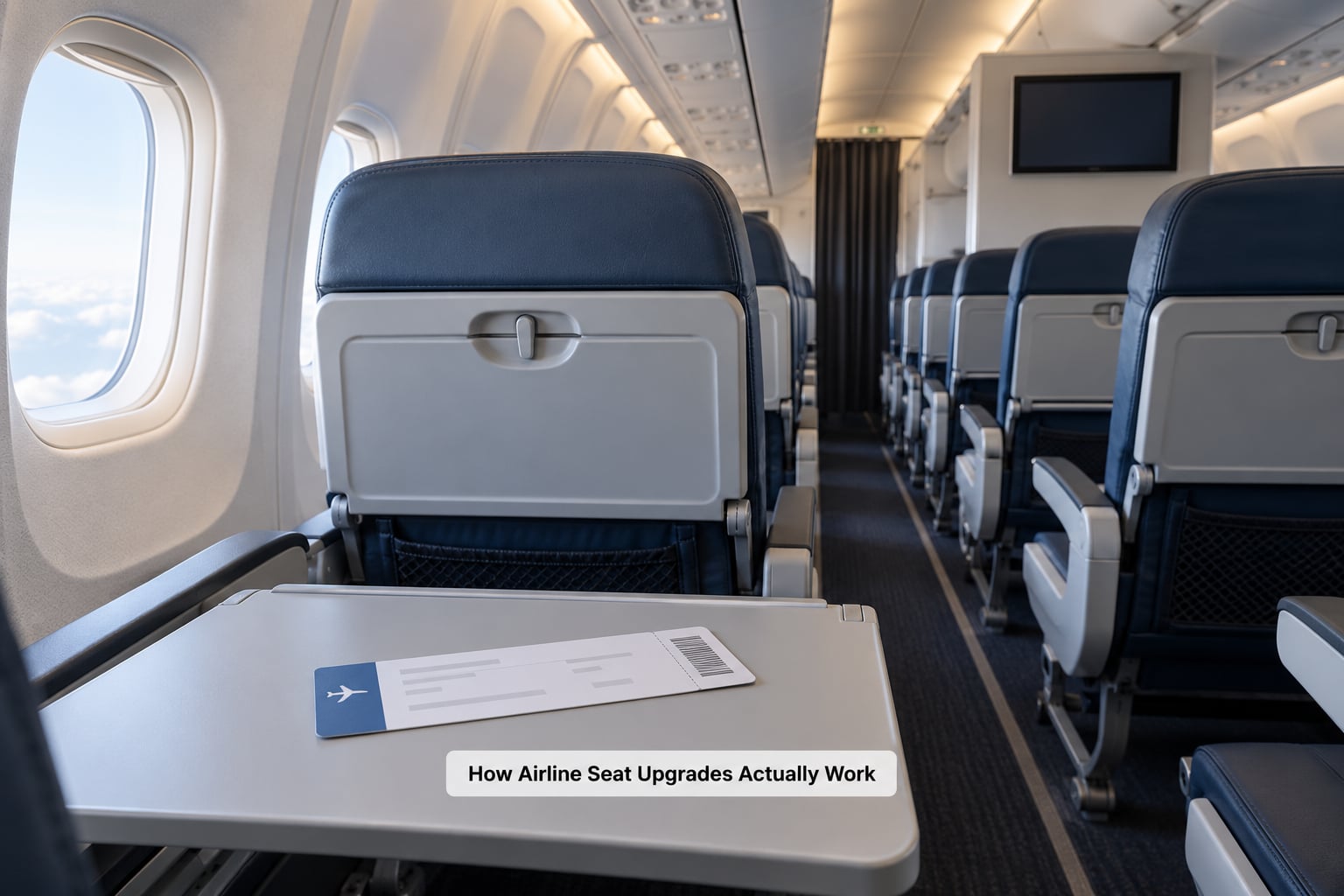 How Airline Seat Upgrades Actually Work