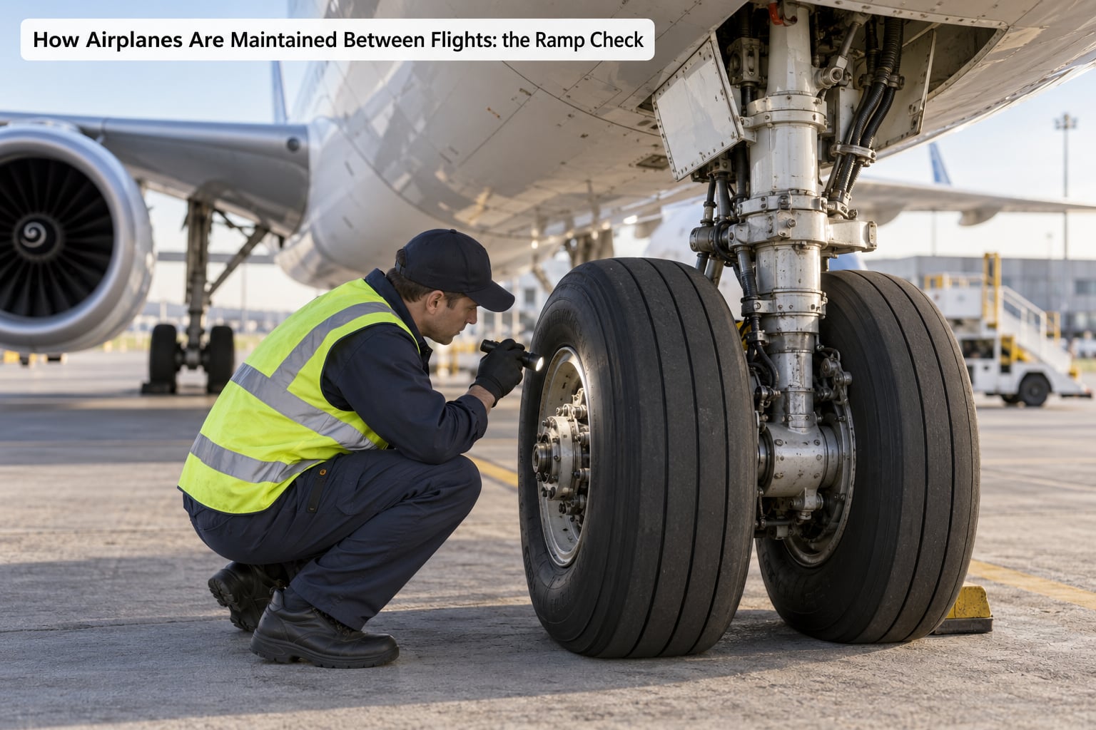 How Airplanes Are Maintained Between Flights: the Ramp Check