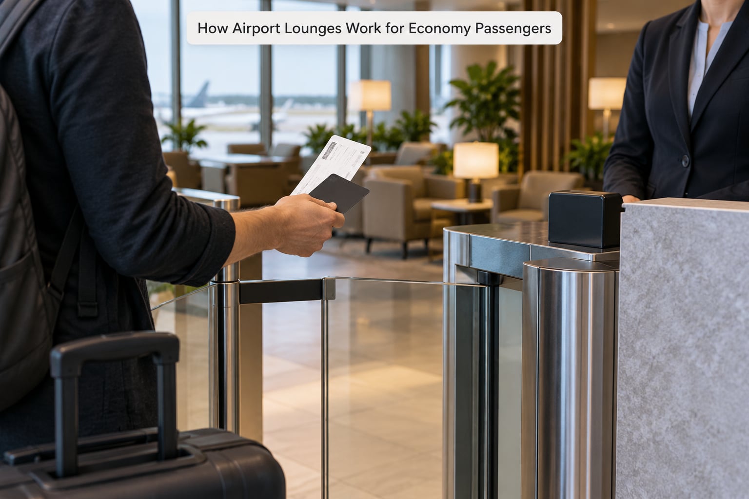 How Airport Lounges Work for Economy Passengers