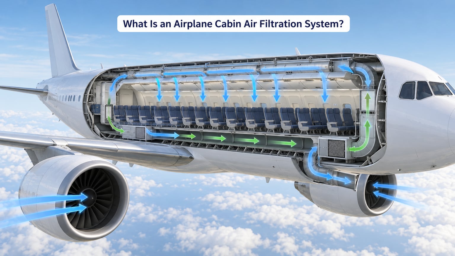 What Is an Airplane Cabin Air Filtration System?