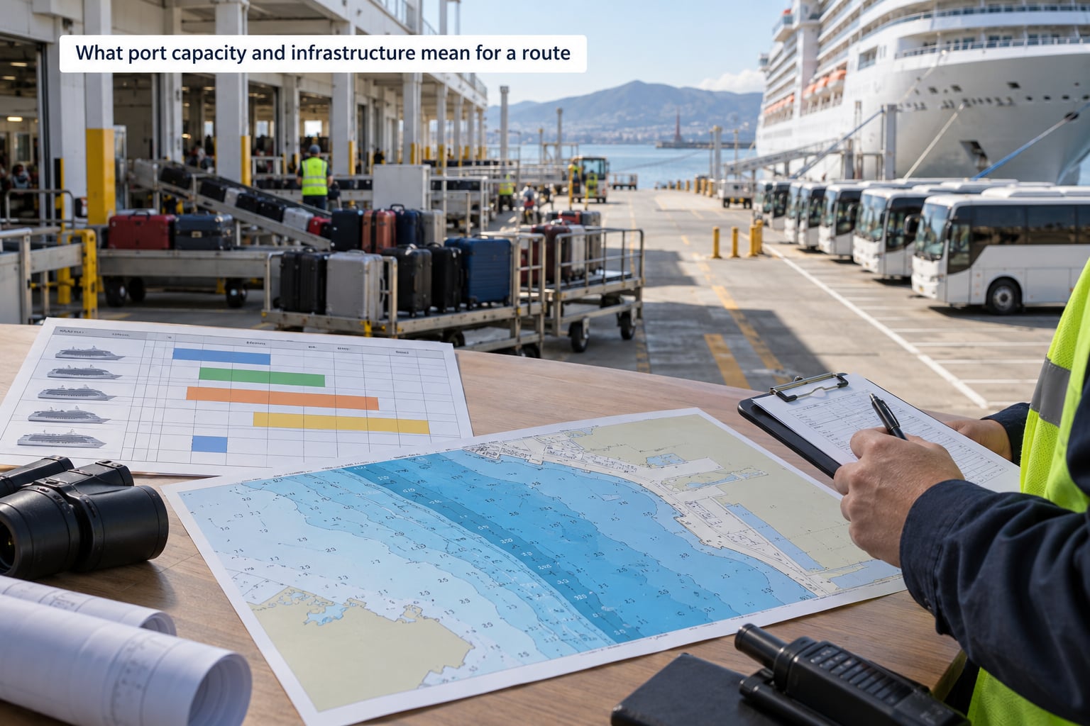 What port capacity and infrastructure mean for a route