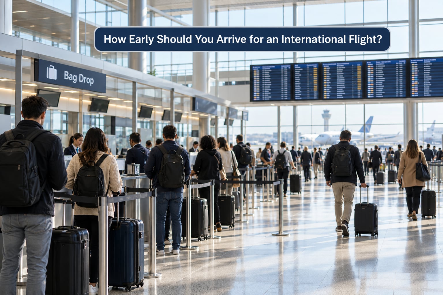 How Early Should You Arrive for an International Flight?