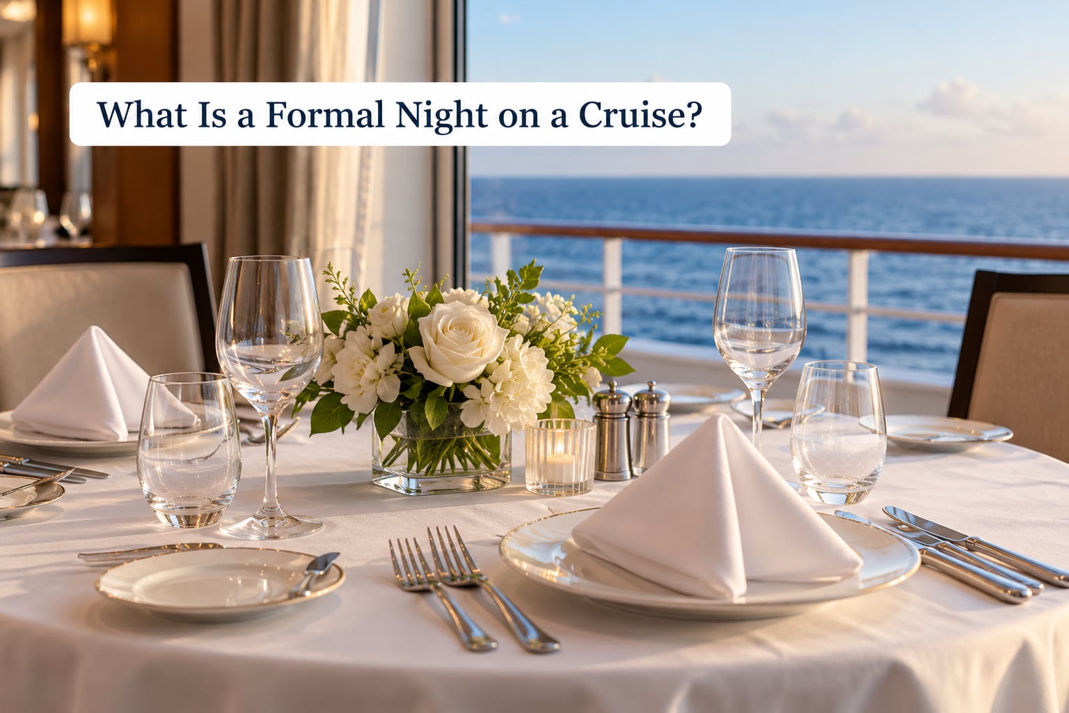 What Is a Formal Night on a Cruise?