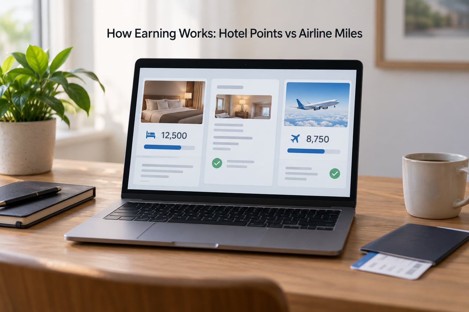 How Earning Works: Hotel Points vs Airline Miles
