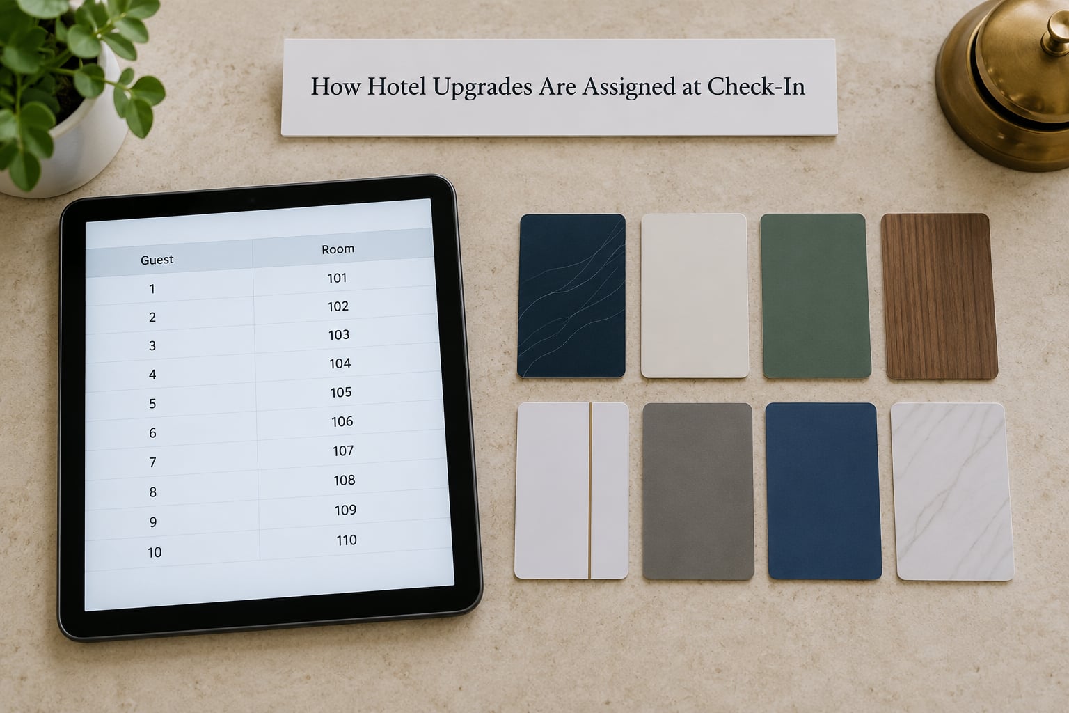 How Hotel Upgrades Are Assigned at Check-In