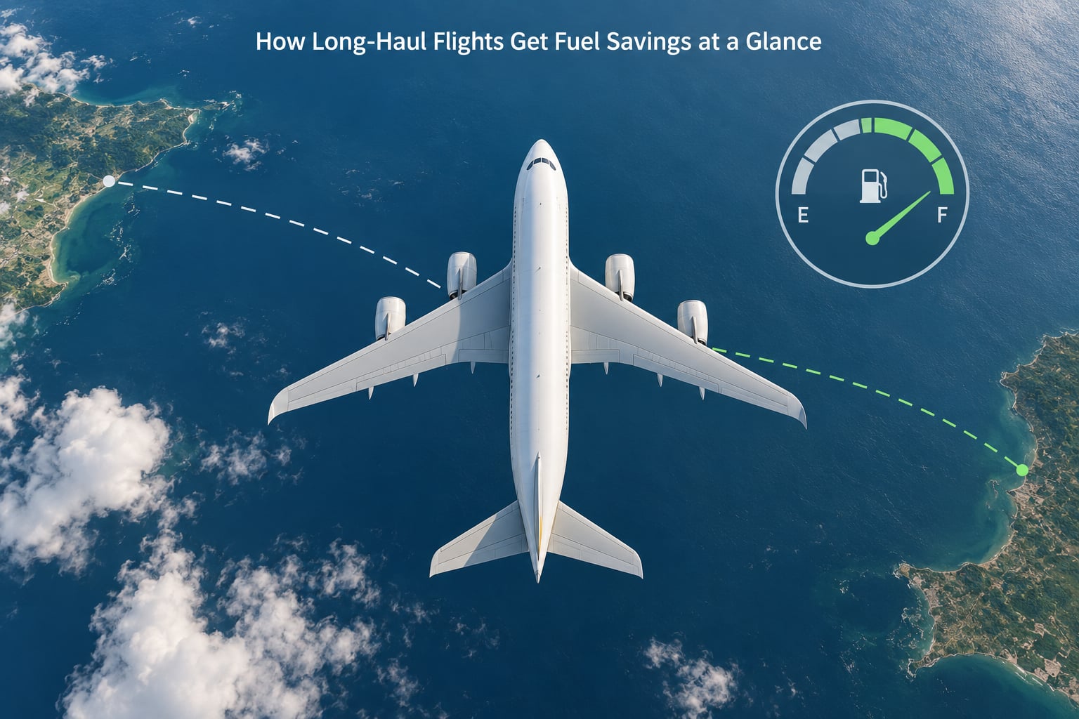 How Long-Haul Flights Get Fuel Savings at a Glance