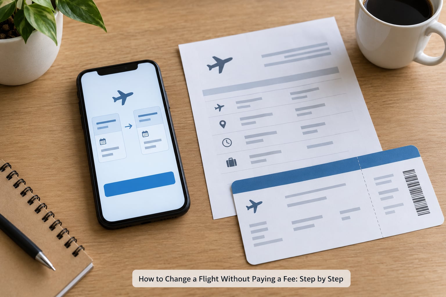 How to Change a Flight Without Paying a Fee: Step by Step