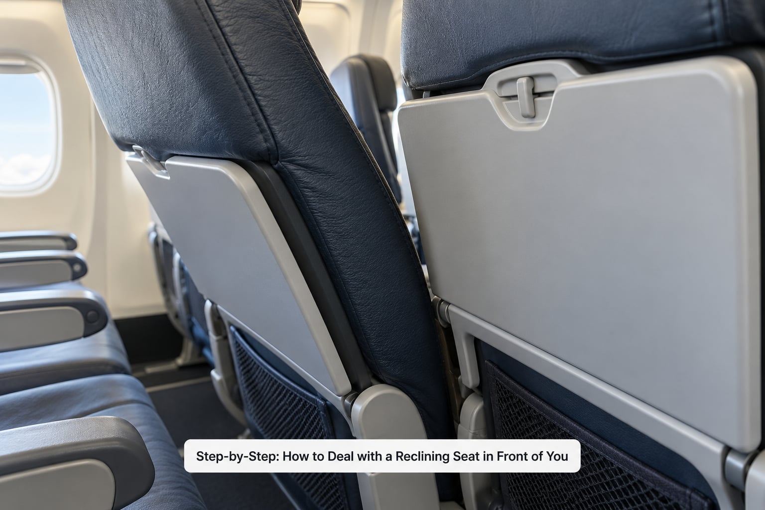 Step-by-Step: How to Deal with a Reclining Seat in Front of You