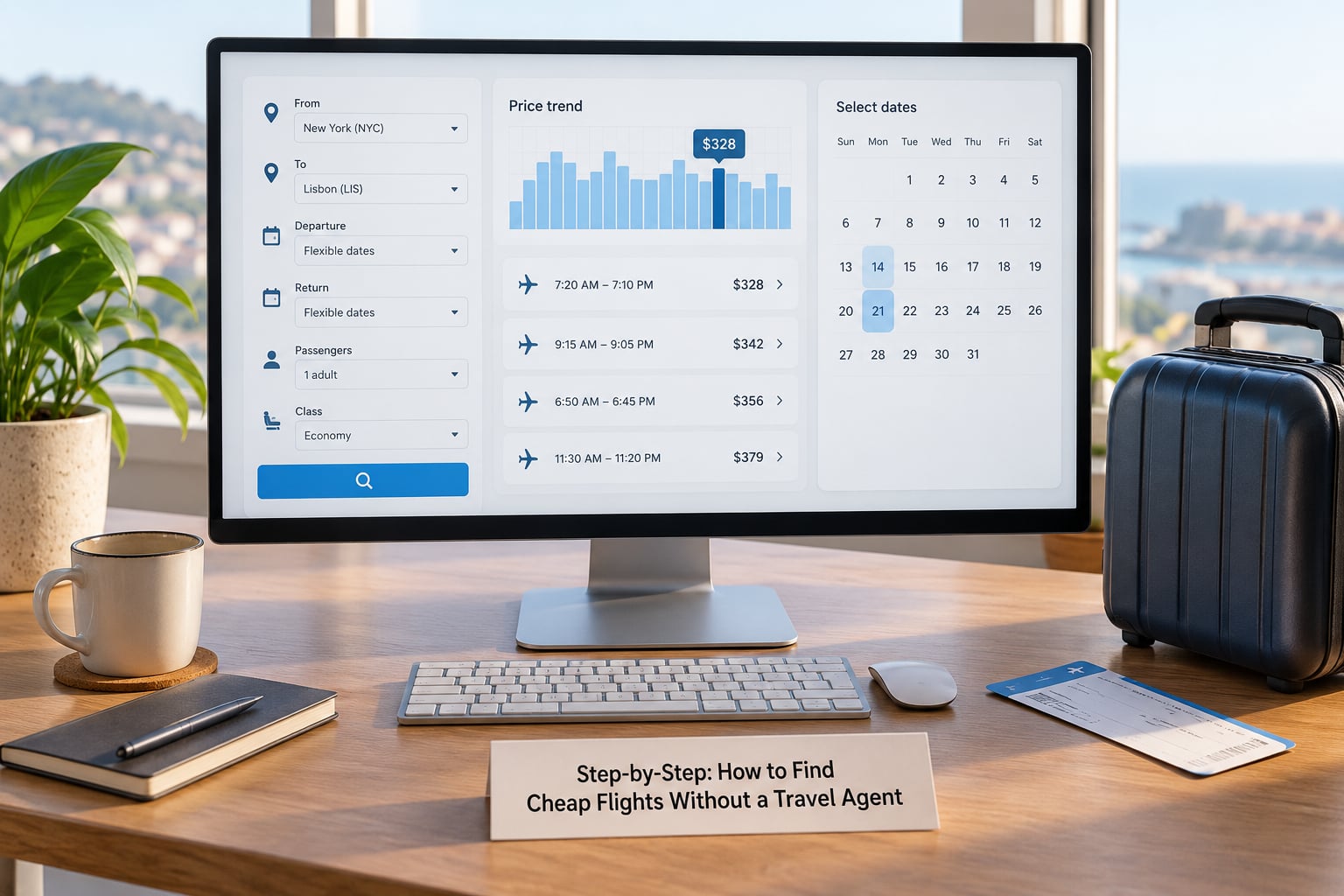 Step-by-Step: How to Find Cheap Flights Without a Travel Agent