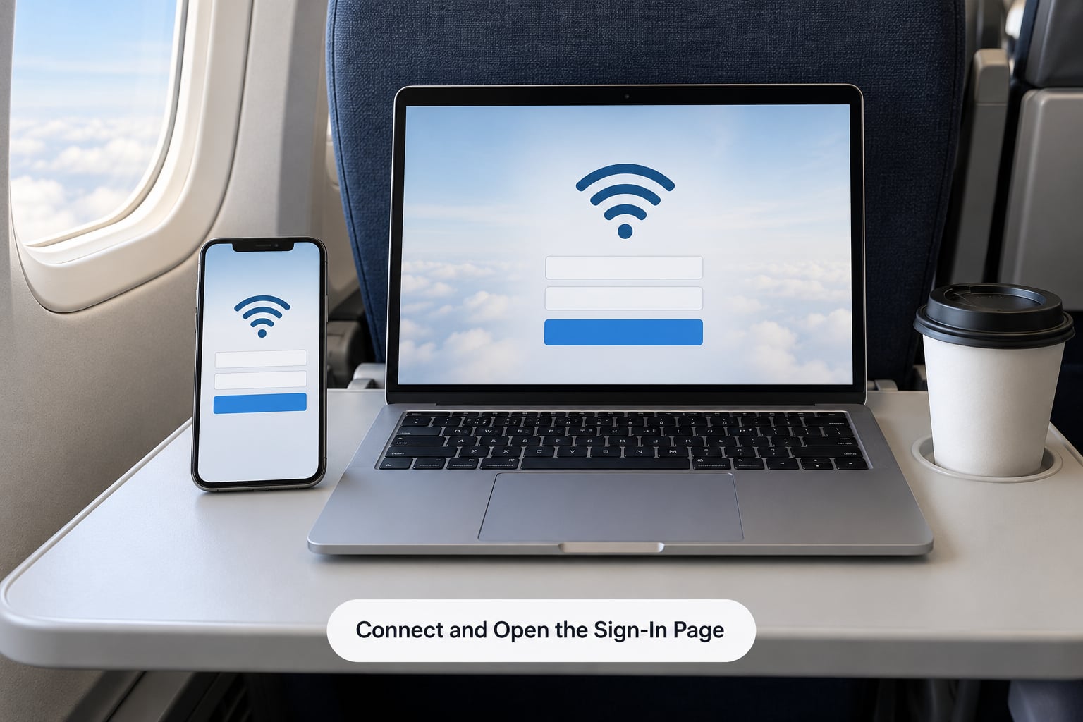 Connect and Open the Sign-In Page
