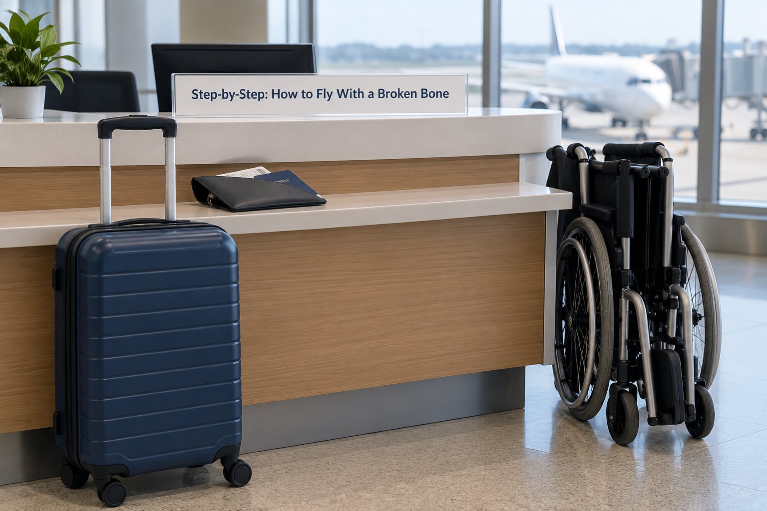 Step-by-Step: How to Fly With a Broken Bone