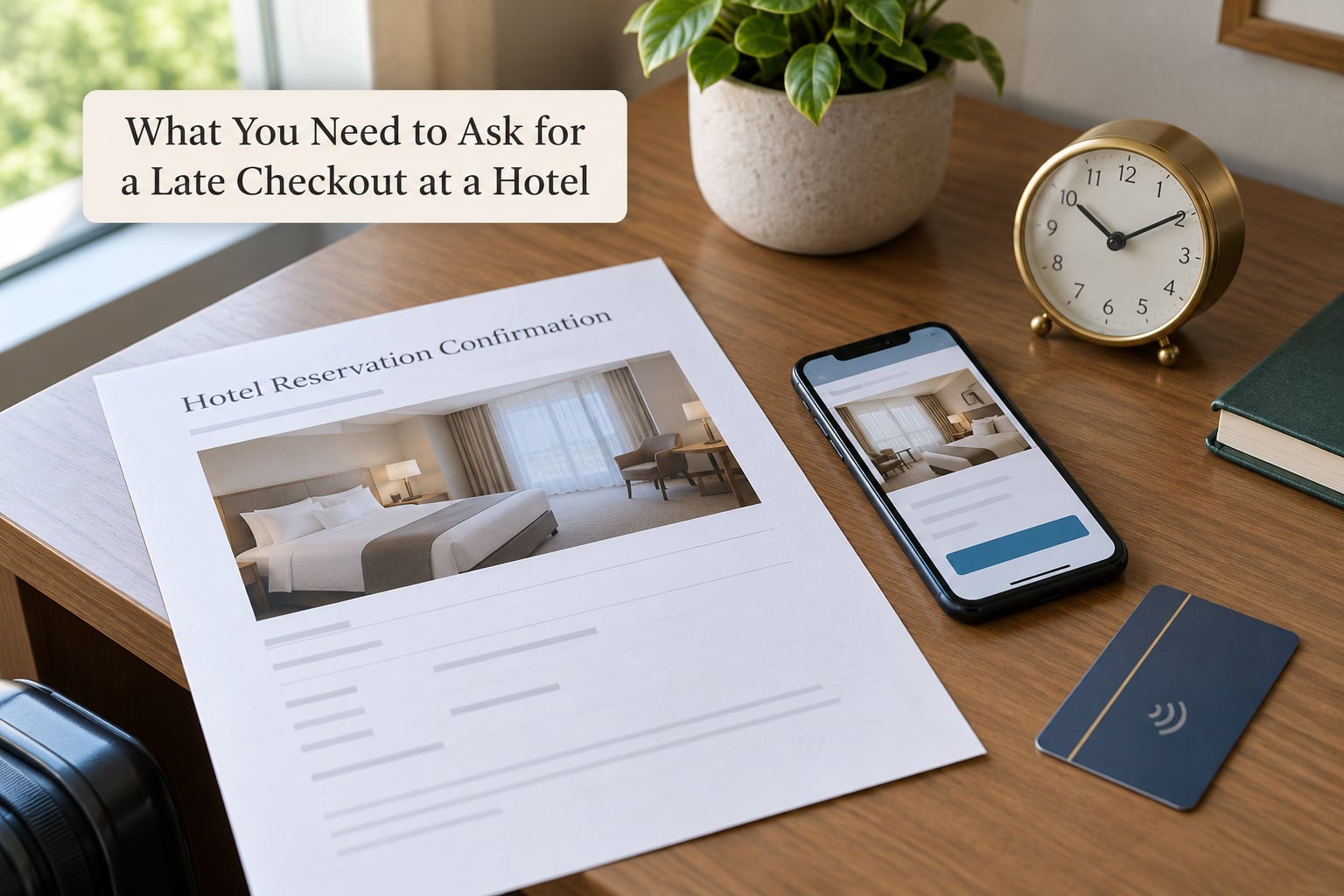 What You Need to Ask for a Late Checkout at a Hotel