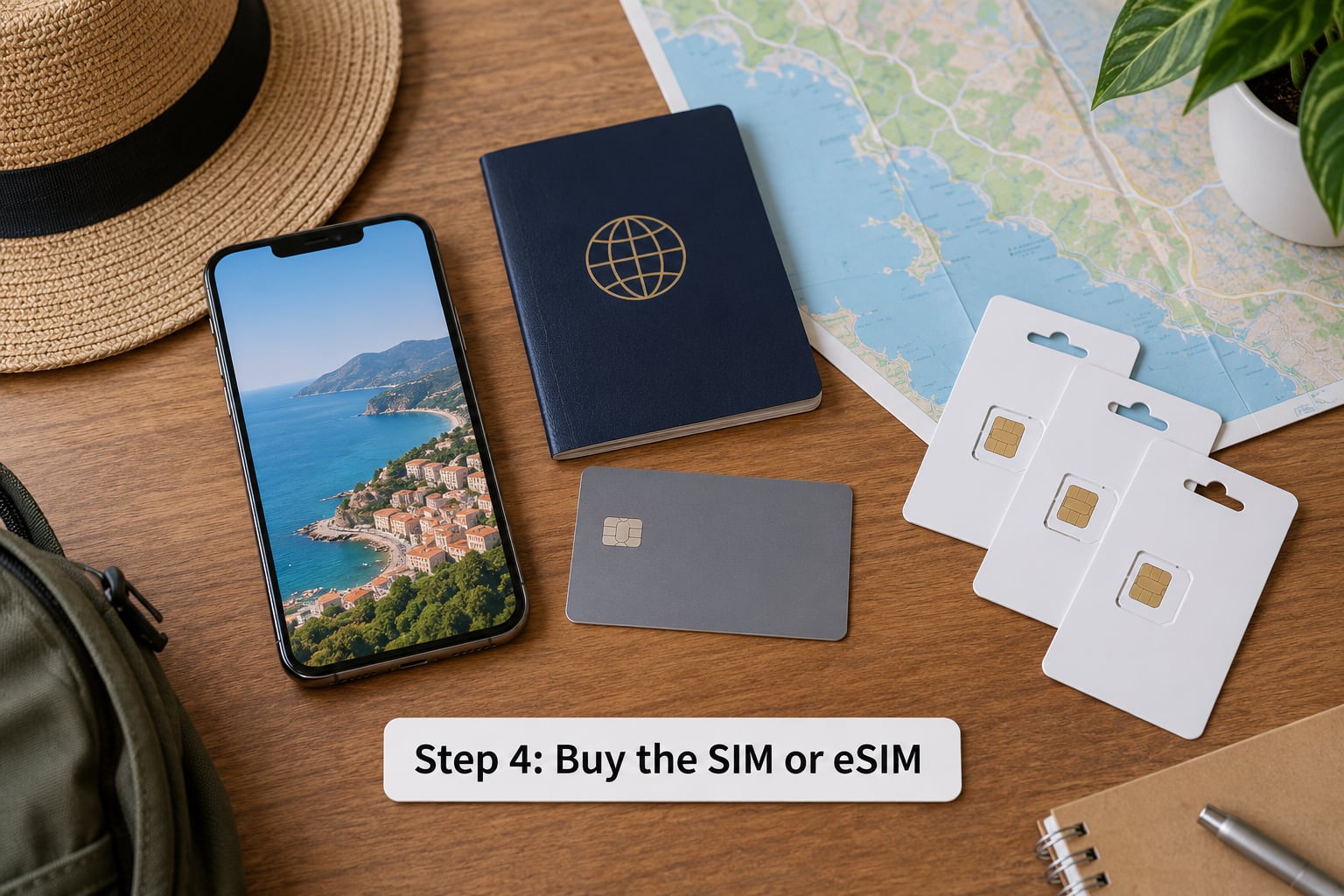 Step 4: Buy the SIM or eSIM