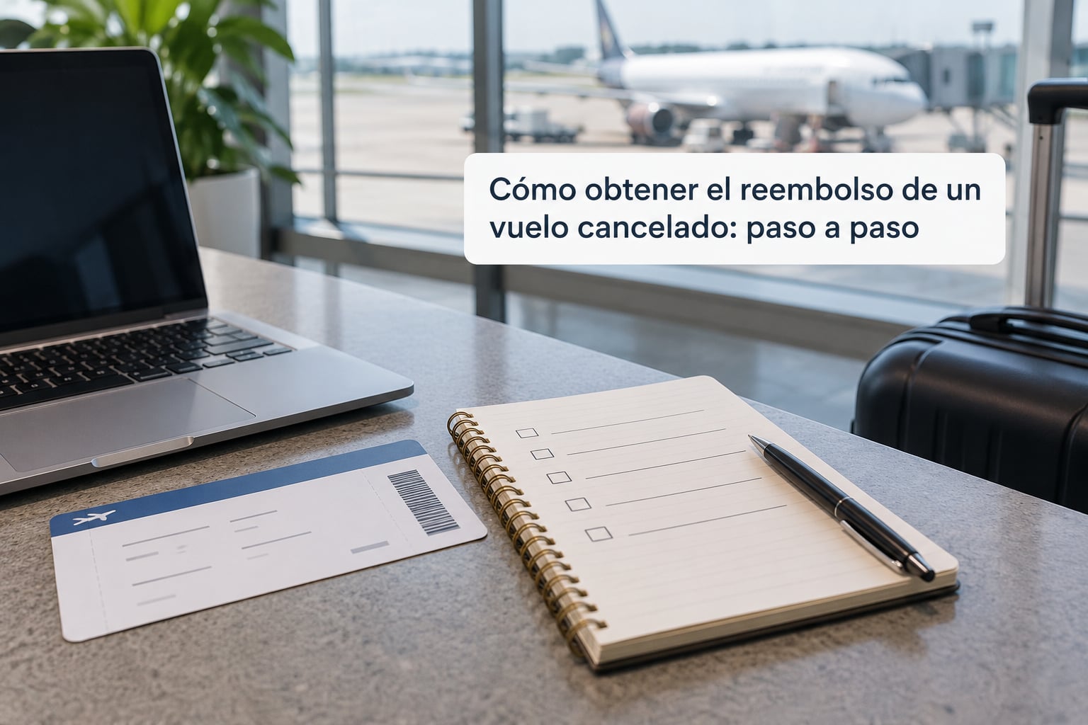 Cómo obtener el reembolso de un vuelo cancelado: paso a paso