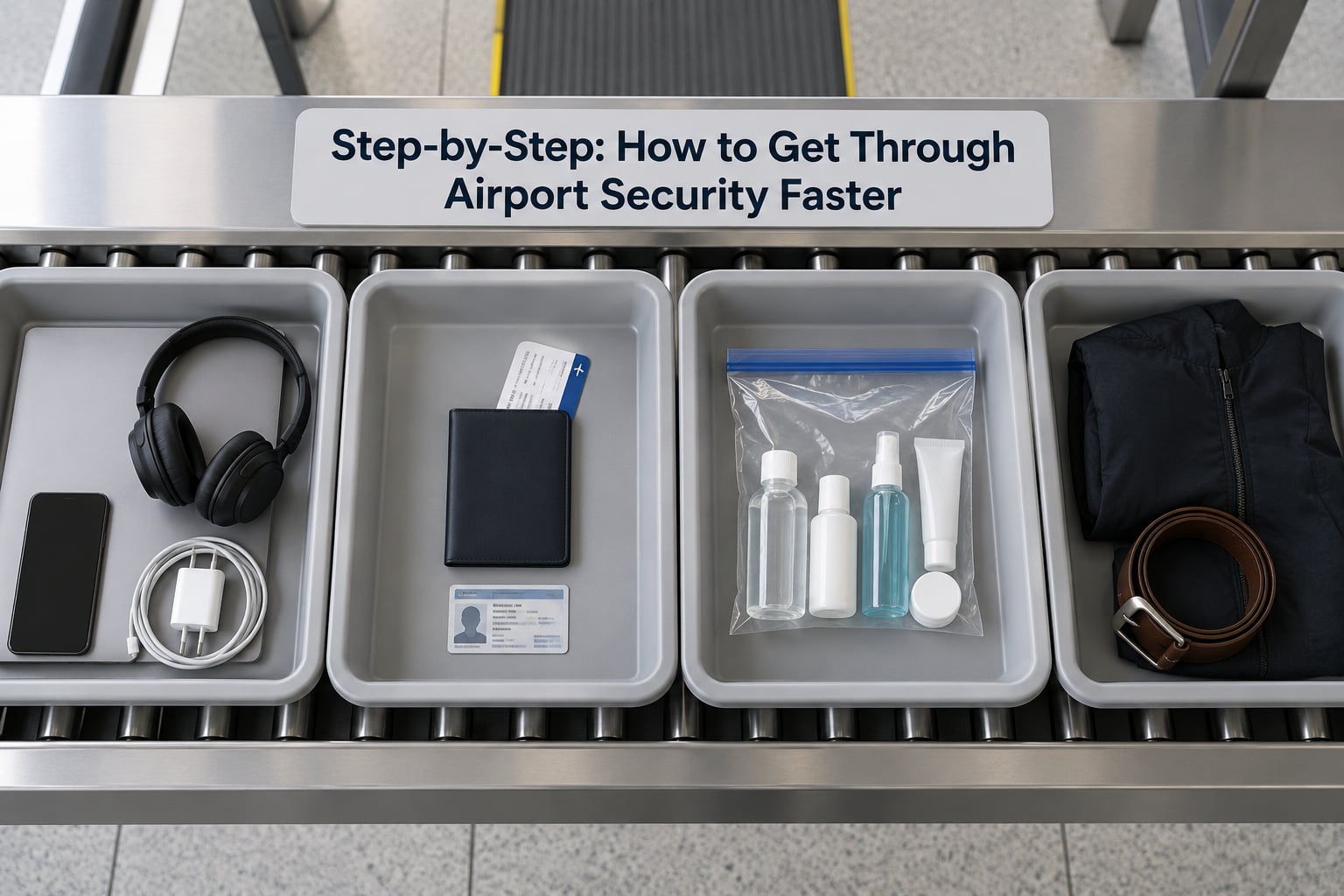 Step-by-Step: How to Get Through Airport Security Faster