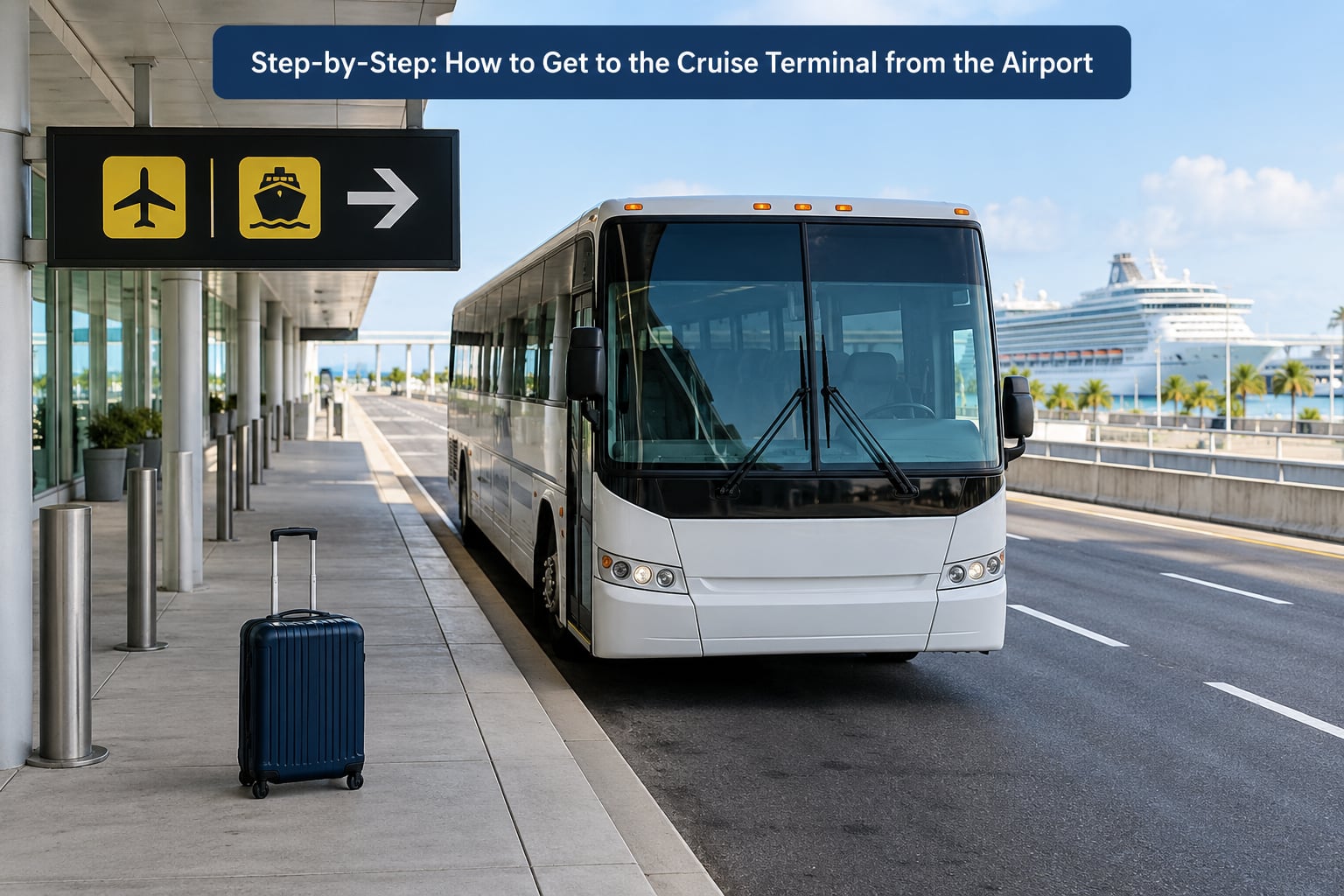 Step-by-Step: How to Get to the Cruise Terminal from the Airport