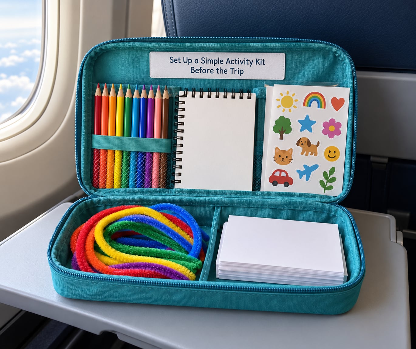 Set Up a Simple Activity Kit Before the Trip