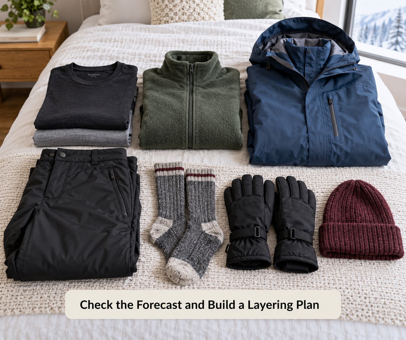 Check the Forecast and Build a Layering Plan