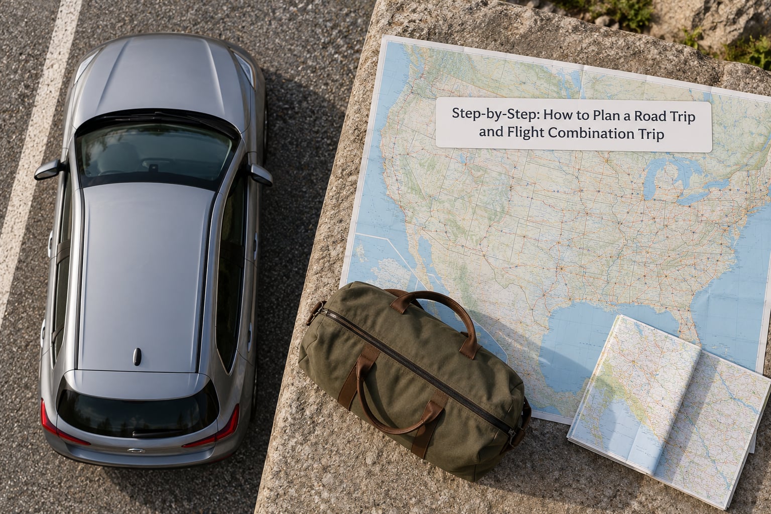 Step-by-Step: How to Plan a Road Trip and Flight Combination Trip
