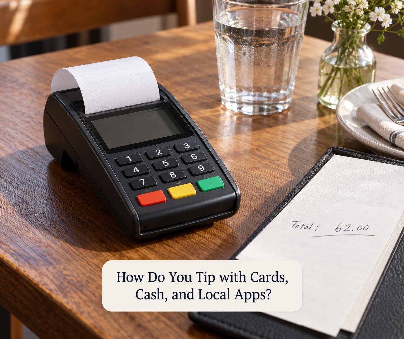 How Do You Tip with Cards, Cash, and Local Apps?
