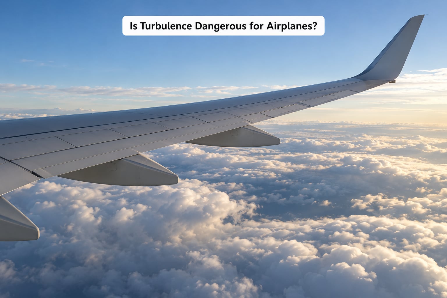 Is Turbulence Dangerous for Airplanes?