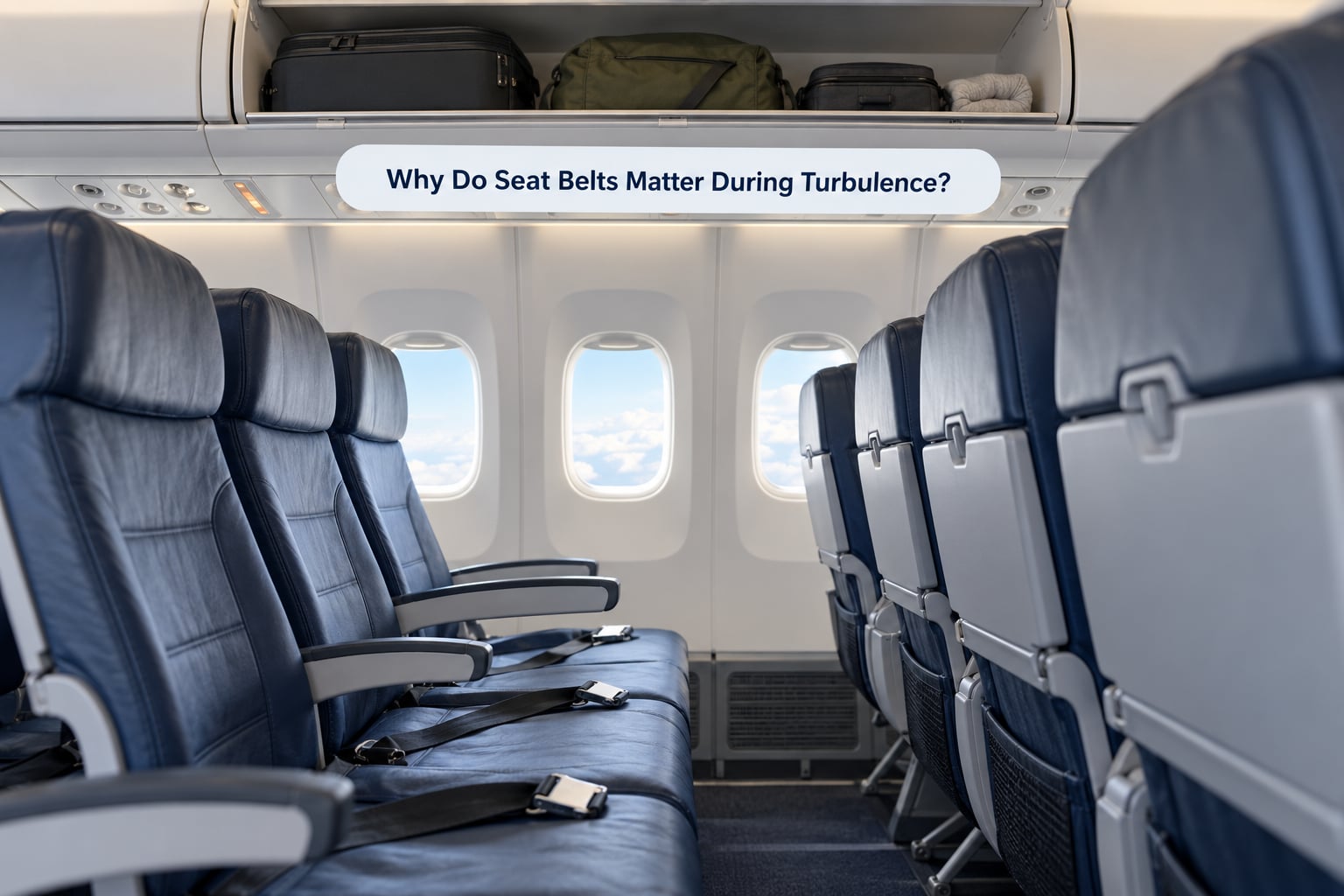 Why Do Seat Belts Matter During Turbulence?