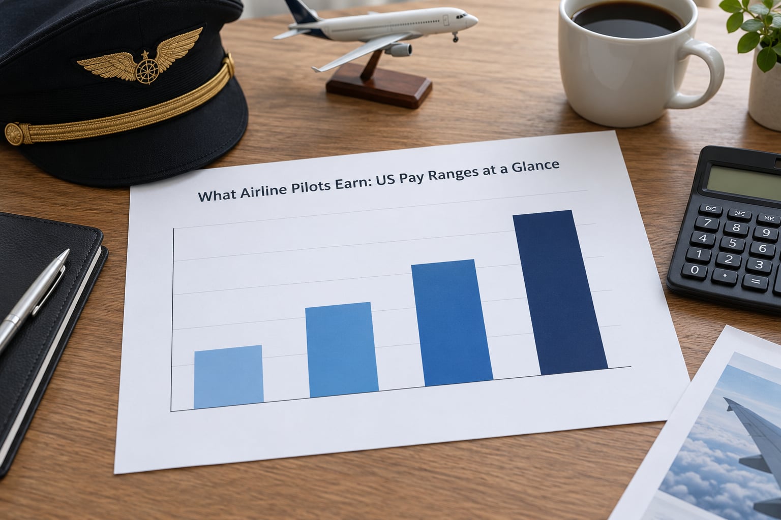 What Airline Pilots Earn: US Pay Ranges at a Glance
