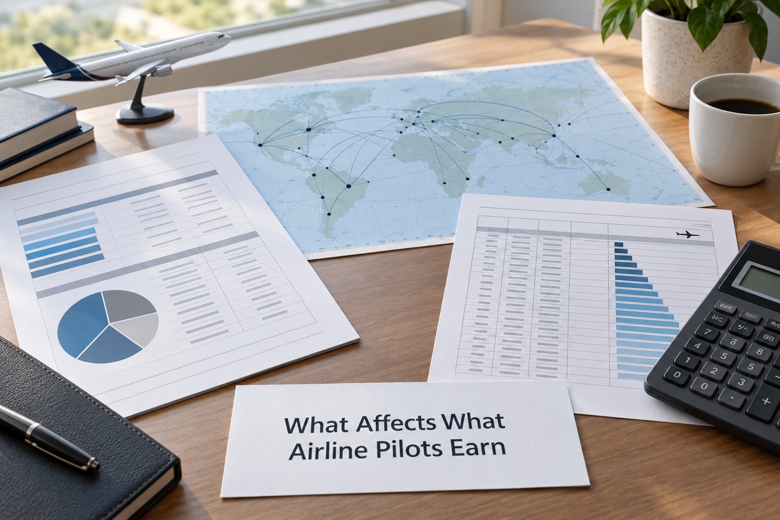 What Affects What Airline Pilots Earn