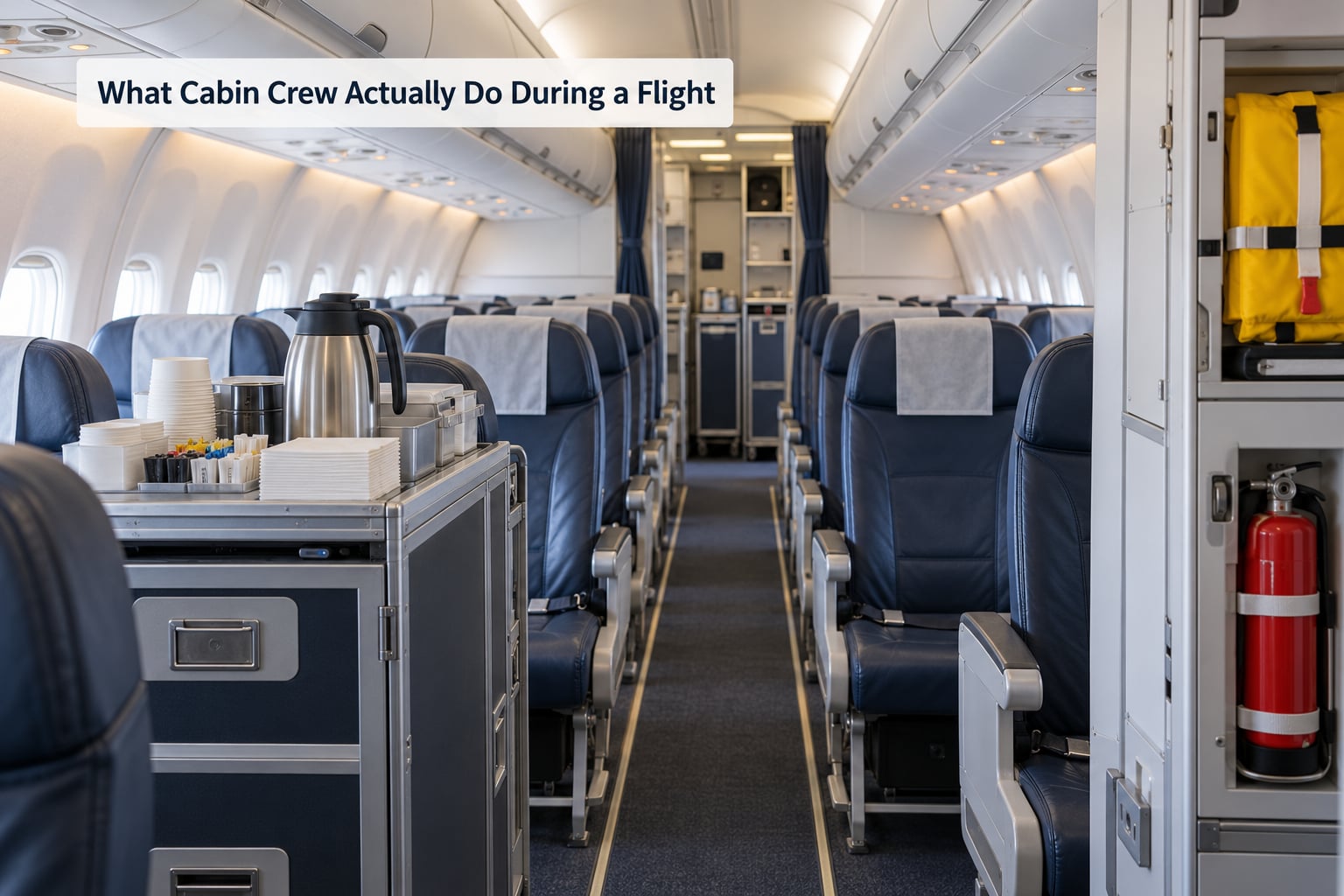 What Cabin Crew Actually Do During a Flight
