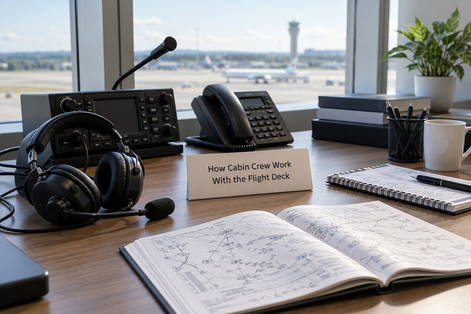 How Cabin Crew Work With the Flight Deck