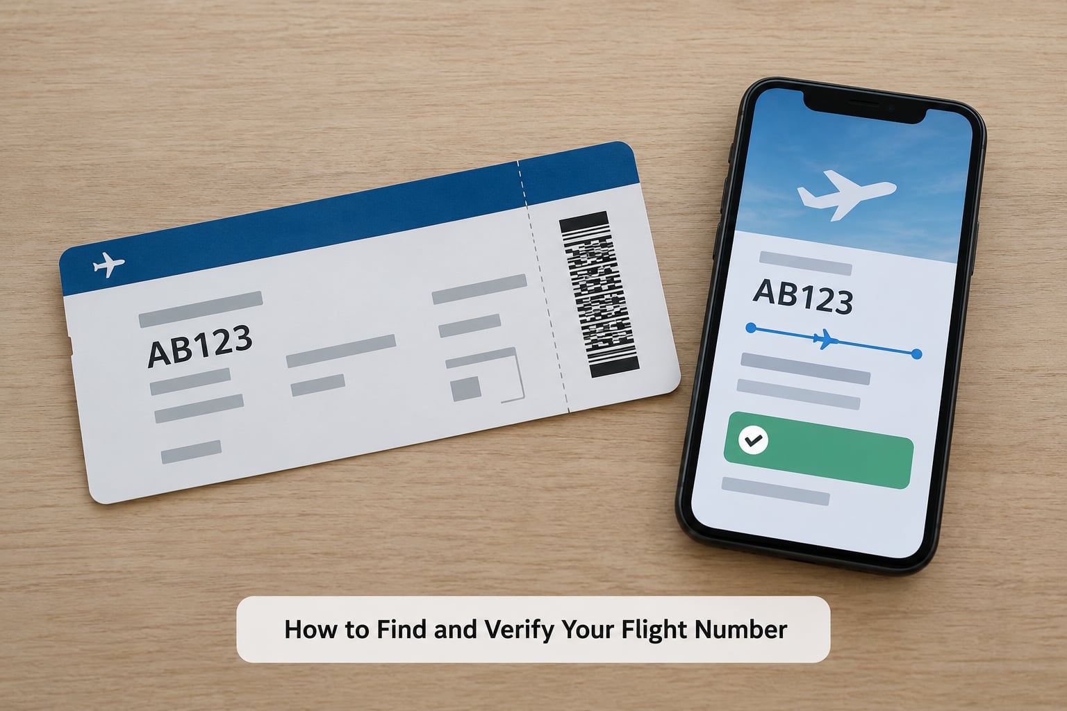 How to Find and Verify Your Flight Number
