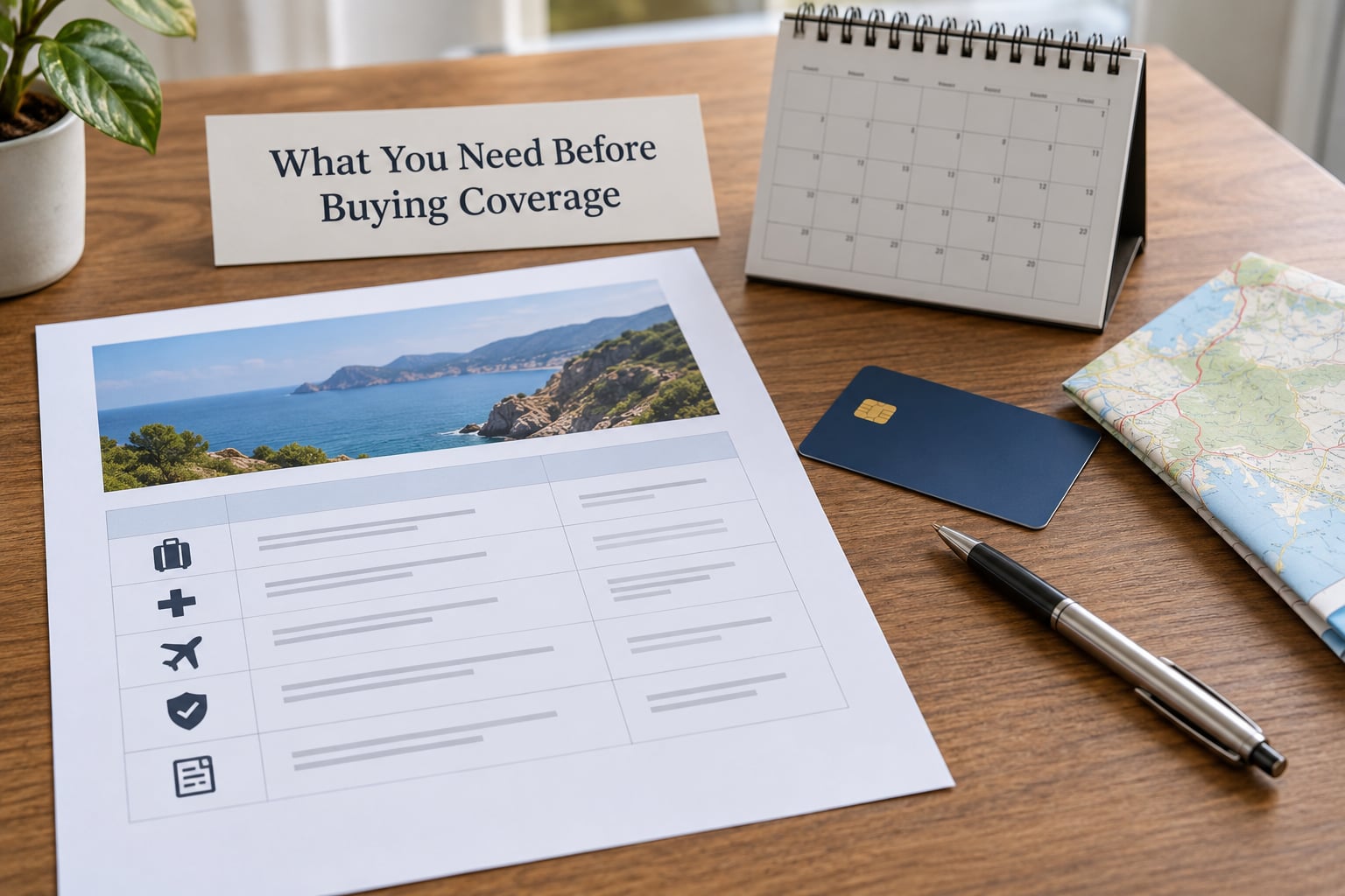 What You Need Before Buying Coverage