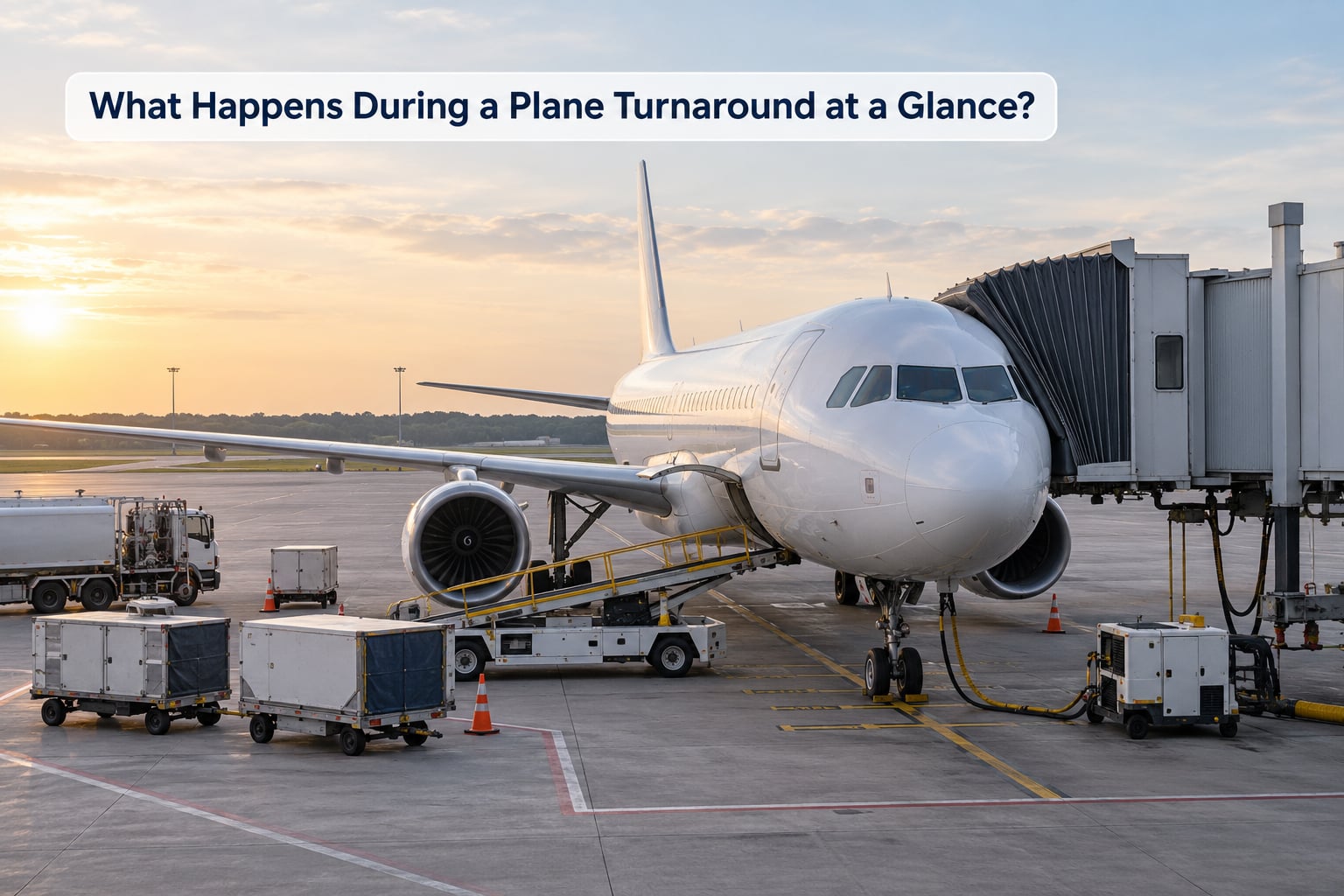 What Happens During a Plane Turnaround at a Glance?