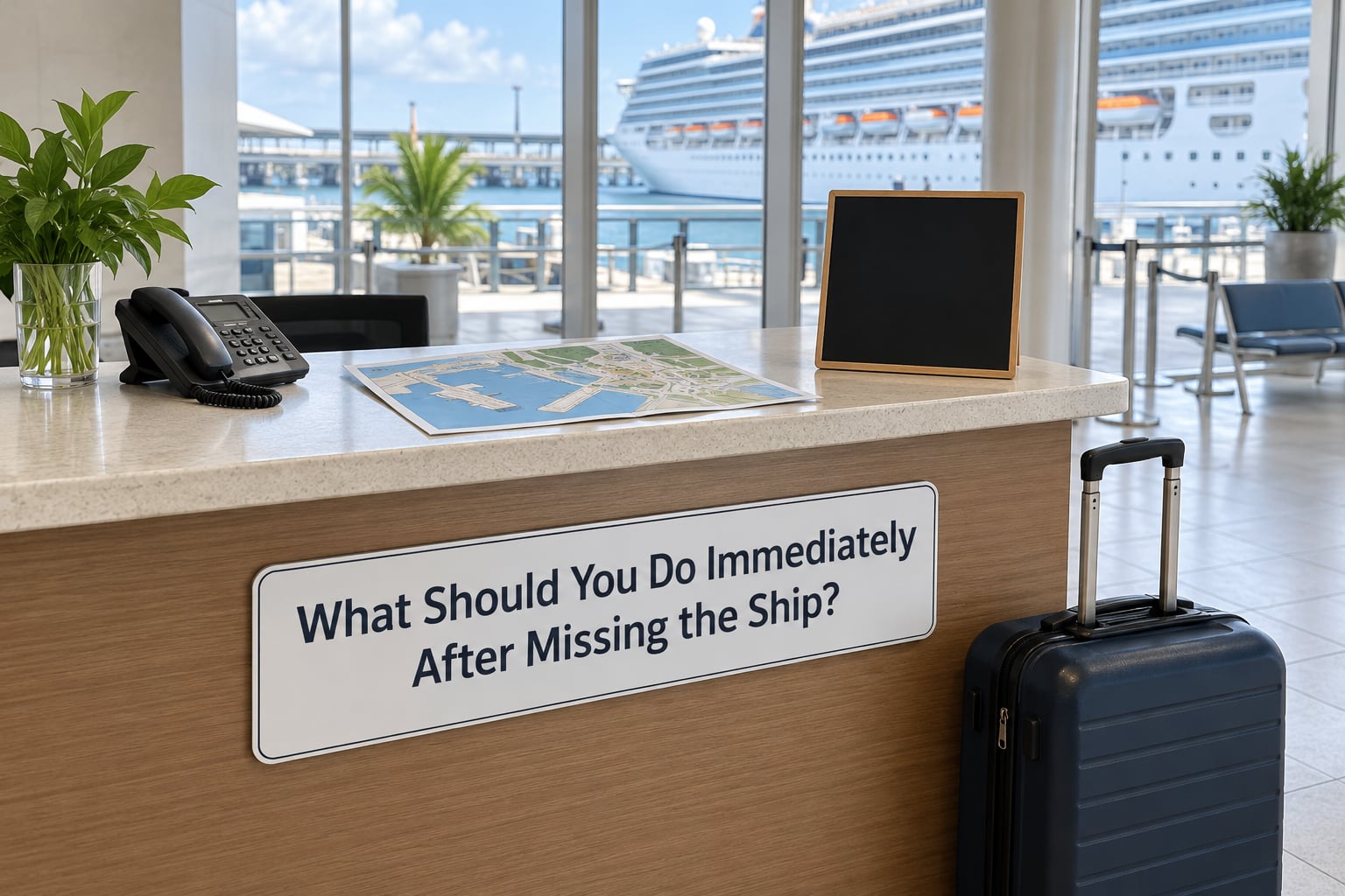 What Should You Do Immediately After Missing the Ship?